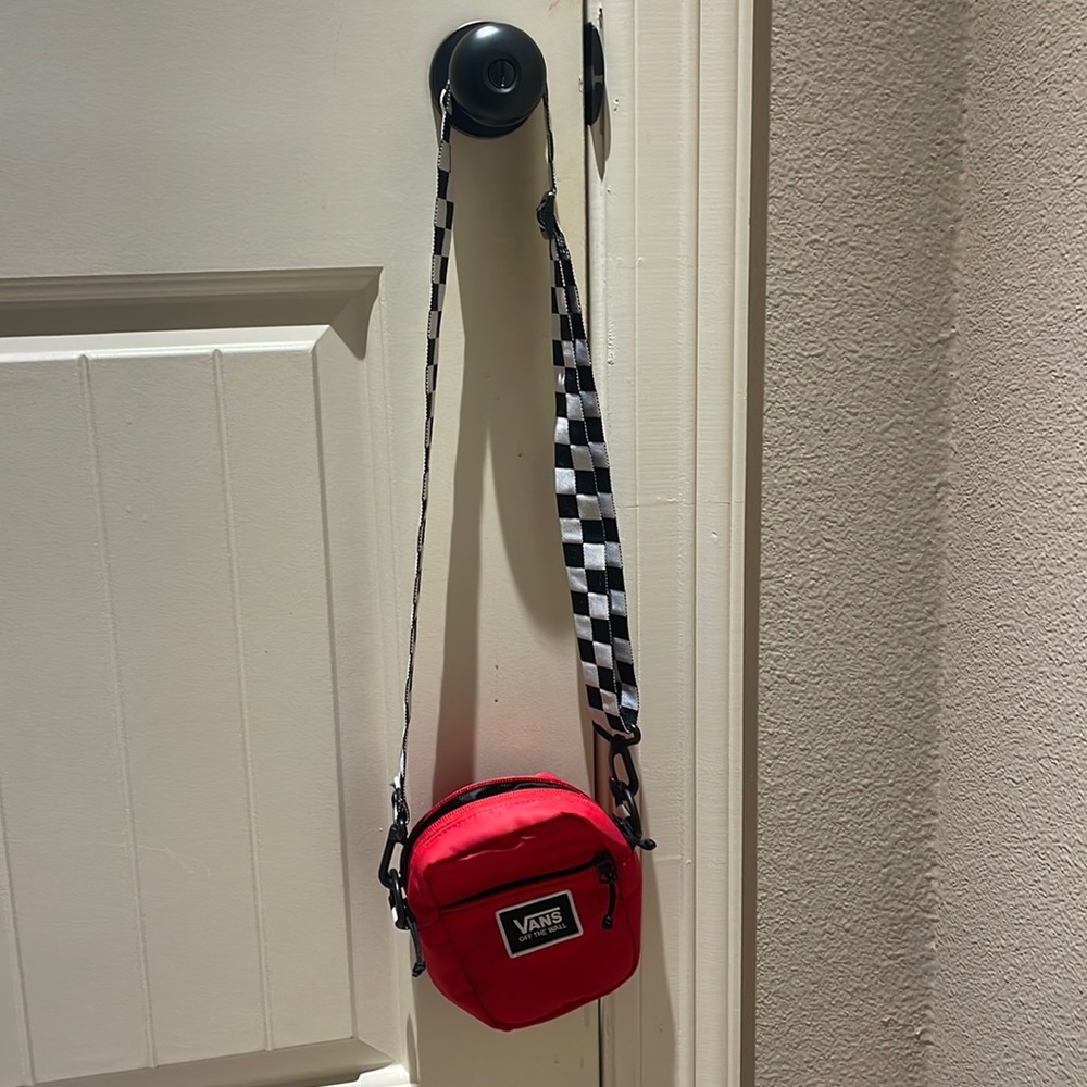 Red Vans mini bag